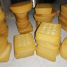 galets de cire juste mouléss